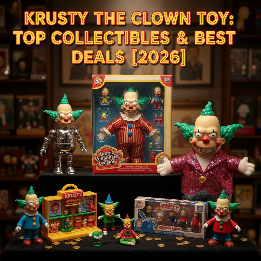 Krusty the Clown Toy: Top Collectibles & Best Deals [2026]