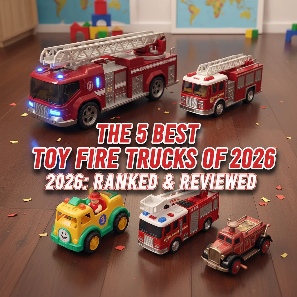 The 5 Best Toy Fire Trucks of 2026: Ranked & Reviewed