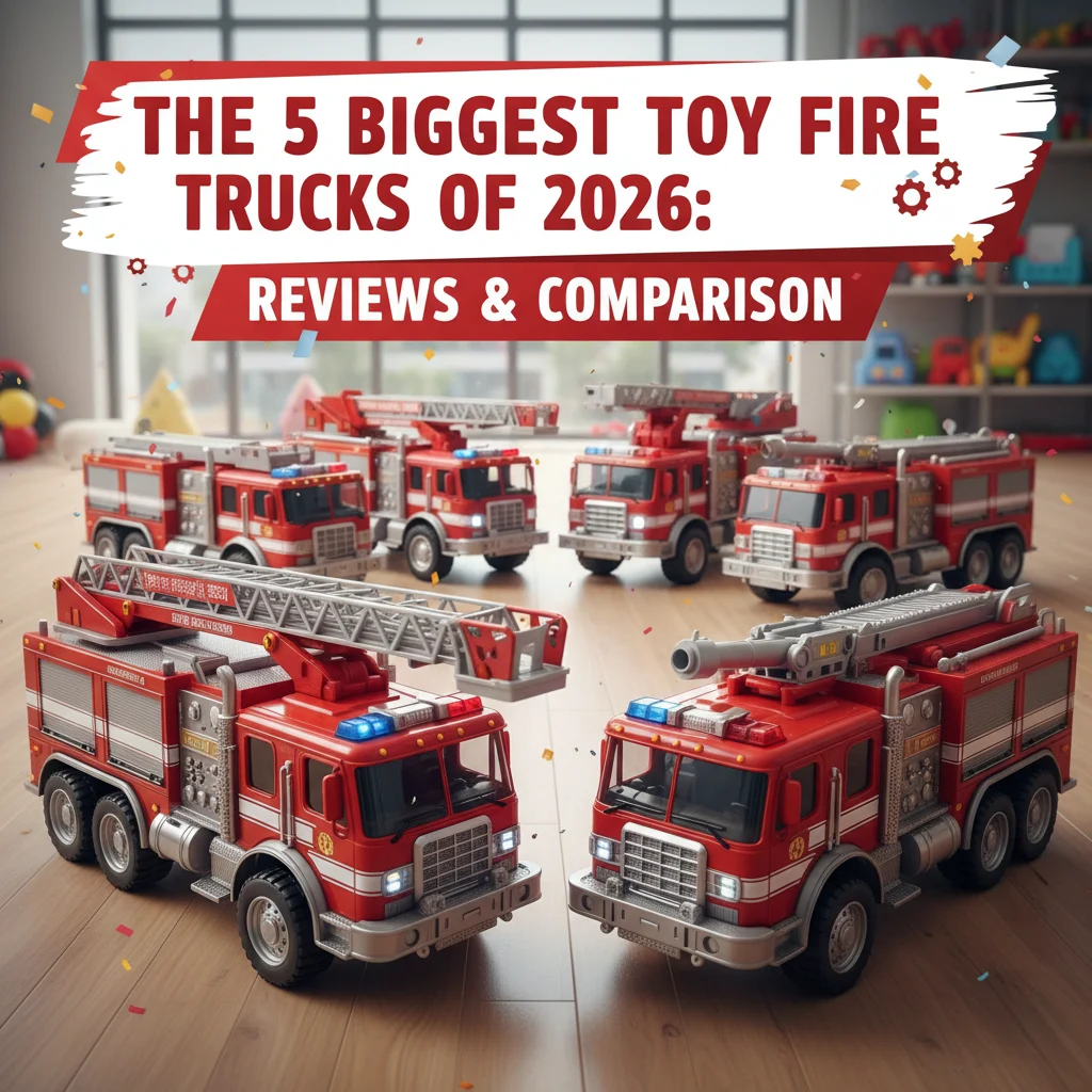 The 5 Biggest Toy Fire Trucks of 2026: Reviews & Comparison