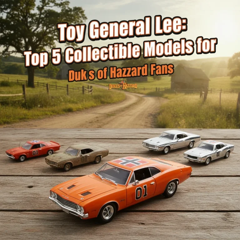 Toy General Lee: Top 5 Collectible Models for Dukes of Hazzard Fans