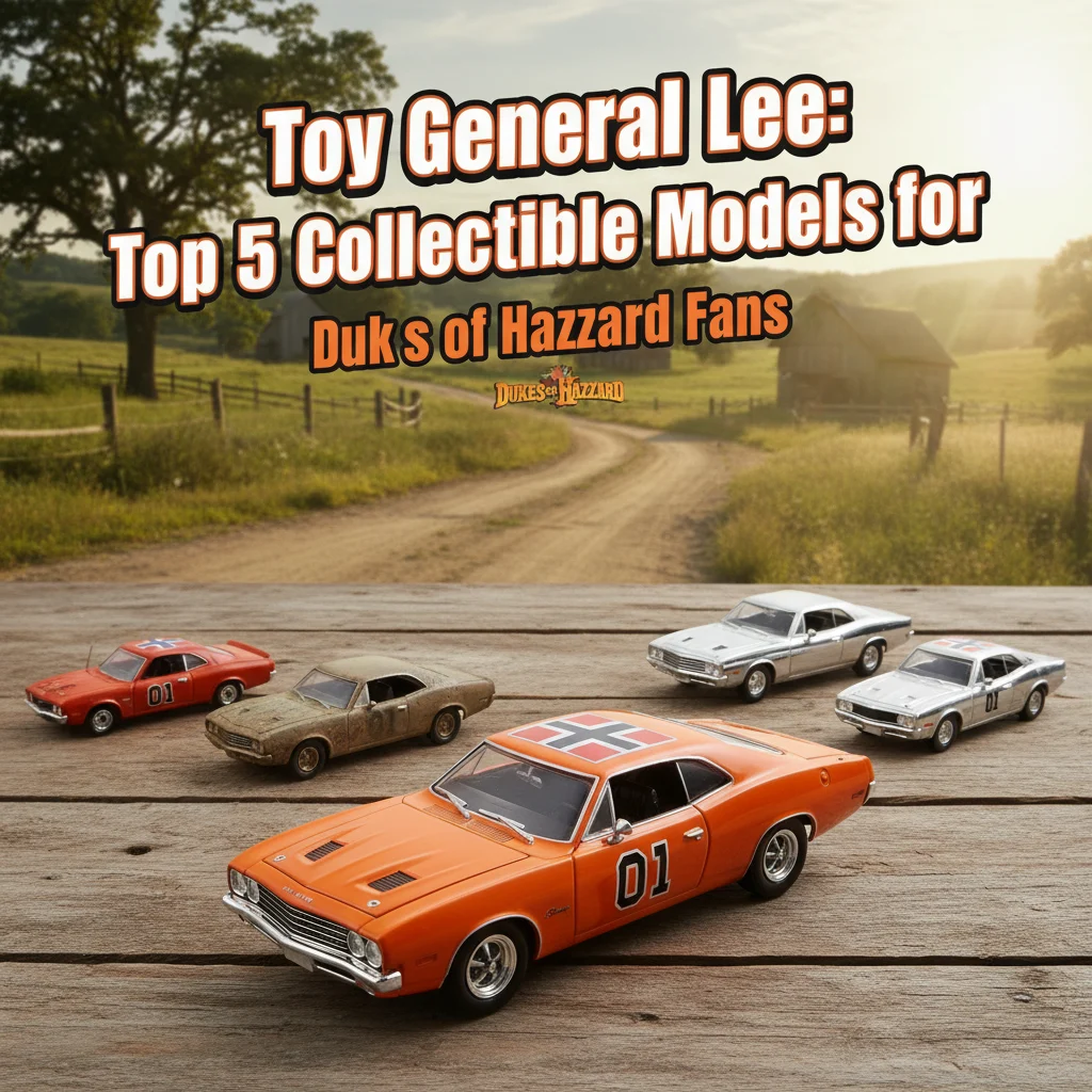 Toy General Lee: Top 5 Collectible Models for Dukes of Hazzard Fans