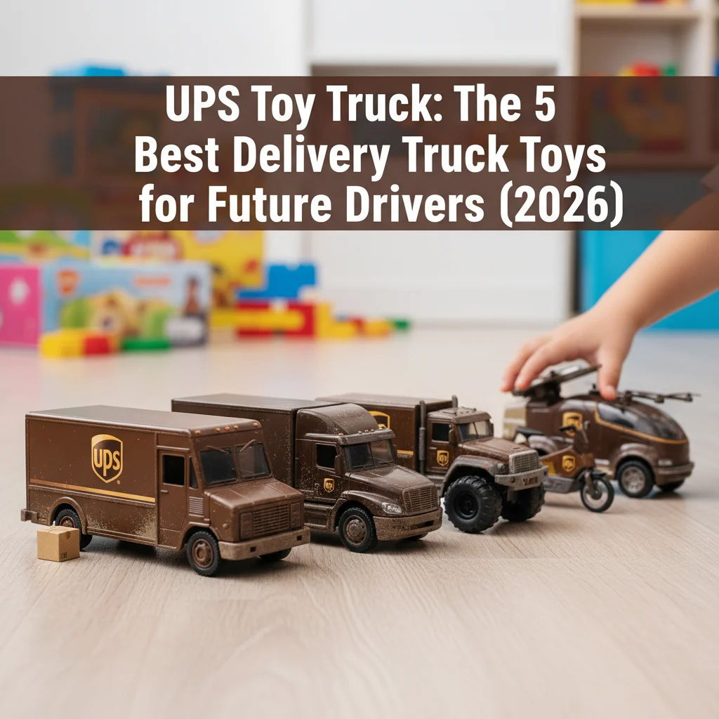 UPS Toy Truck: The 5 Best Delivery Truck Toys for Future Drivers (2026)
