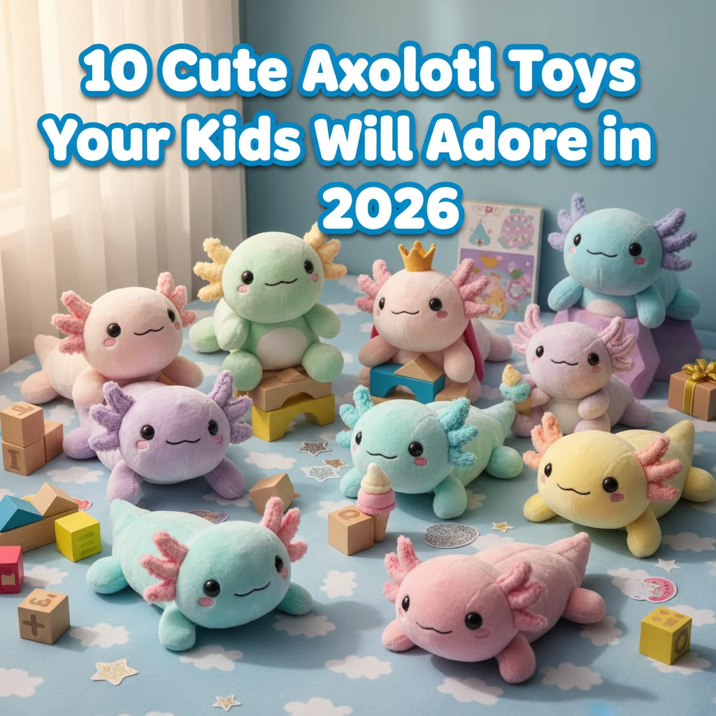 10 Cute Axolotl Toys Your Kids Will Adore in 2026
