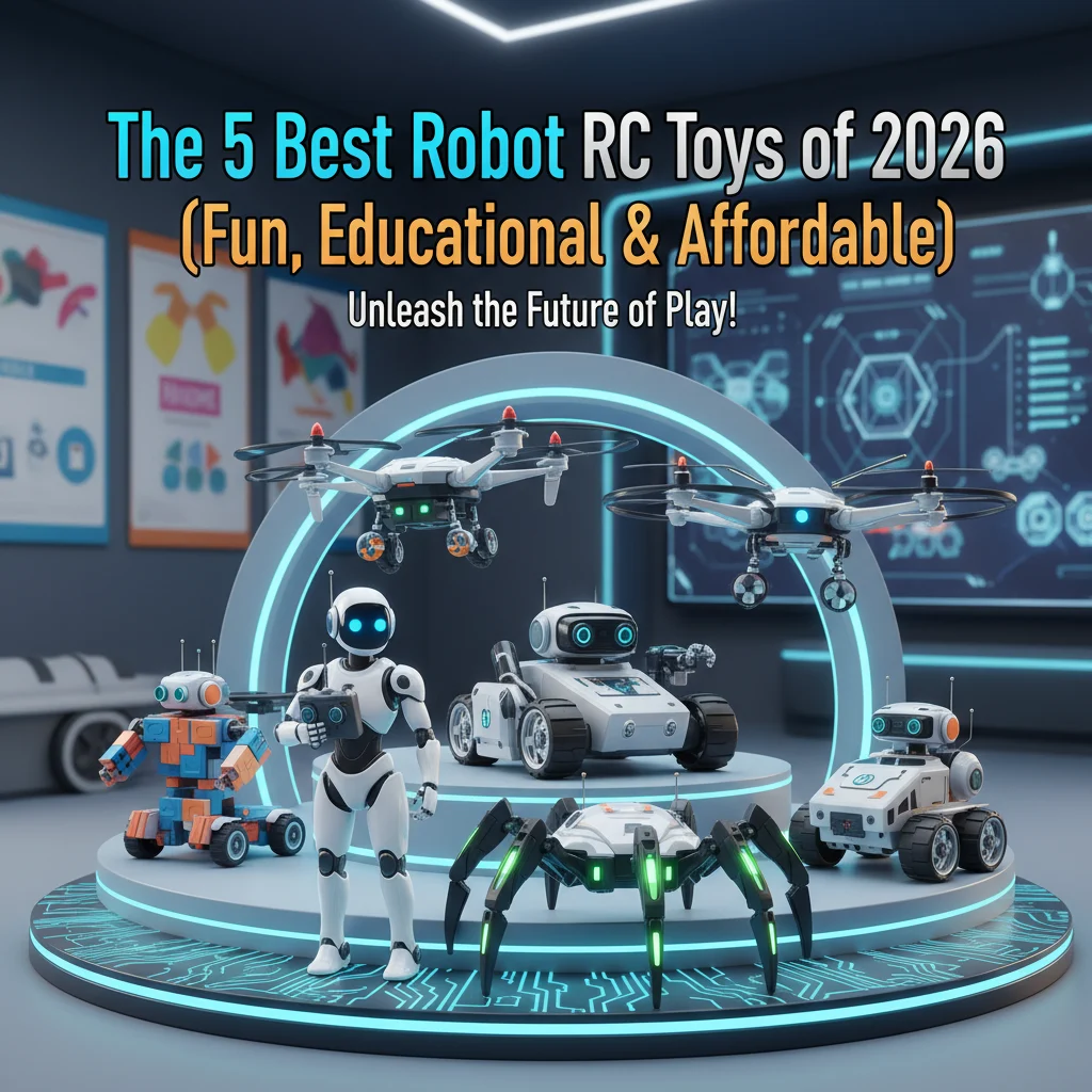 The 5 Best Robot RC Toys of 2026 (Fun, Educational, & Affordable)