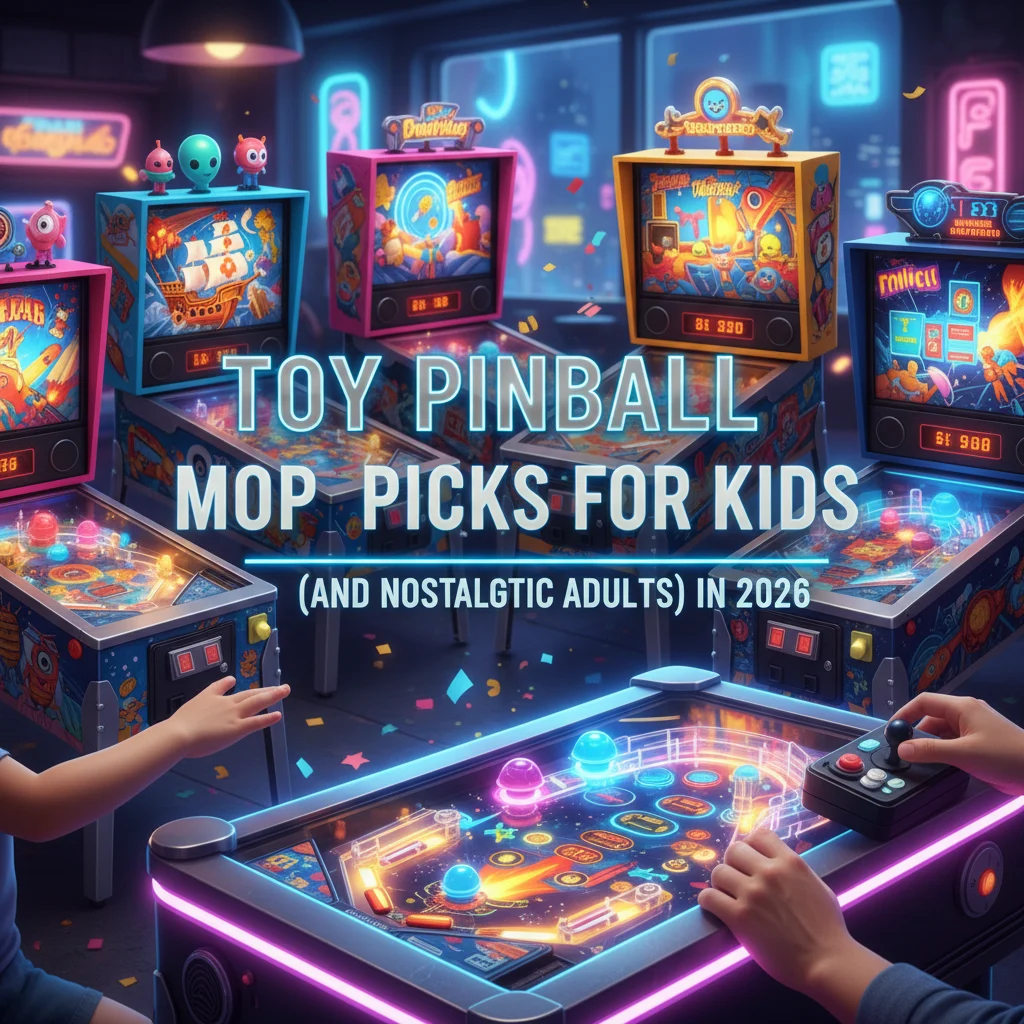 Toy Pinball Machines: Top Picks for Kids (and Nostalgic Adults) in 2026